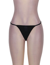 Load image into Gallery viewer, Black Lace/bow Garter Panty(12-14) Xl