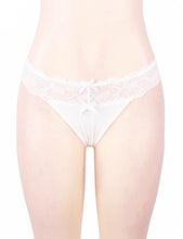 Load image into Gallery viewer, White Floral Lace Band Panty (20-22) 5xl