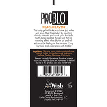 Load image into Gallery viewer, Problo Oral Pleasure Gel Peach