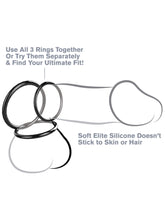 Load image into Gallery viewer, Fantasy C-ringz Silicone 3-ring Stamina Set