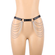 Load image into Gallery viewer, Belt With Chain Loop Tassel