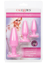 Load image into Gallery viewer, First Time Crystal Booty Kit Pink