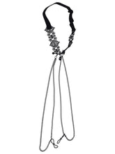 Load image into Gallery viewer, Sex And Mischief Lace Collar With Nipple Ties