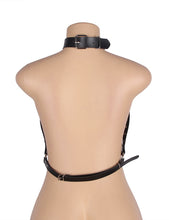 Load image into Gallery viewer, Chest Punk Bondage Belt With Chain O/s