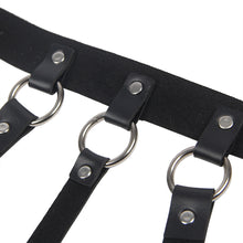 Load image into Gallery viewer, Chest Punk Bondage Belt With Chain O/s