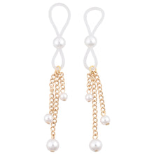 Load image into Gallery viewer, S & M Pearl Nipple Ties