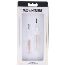 Load image into Gallery viewer, S & M Pearl Nipple Ties