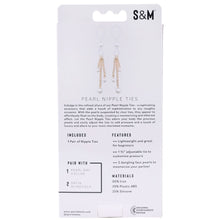 Load image into Gallery viewer, S & M Pearl Nipple Ties