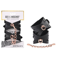 Load image into Gallery viewer, S & M Brat Handcuffs