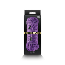 Load image into Gallery viewer, Bound Rope Purple 7.6m