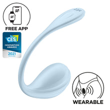Load image into Gallery viewer, Satisfyer Smooth Petal Light Blue (app)