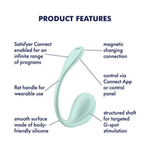 Load image into Gallery viewer, Satisfyer Smooth Petal Mint (app)