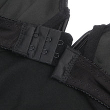 Load image into Gallery viewer, Black Pu Leather Mesh Maid Costume(10-12) L