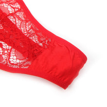 Load image into Gallery viewer, Red Lace Halter Gown (20-22) 4xl/5xl