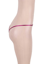 Load image into Gallery viewer, Micro Shiny G String Pink(16) 2xl