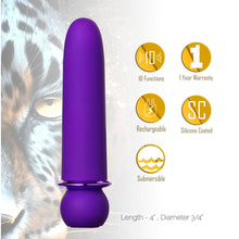 Load image into Gallery viewer, Maia Jaguar Bullet Vibrator Purple