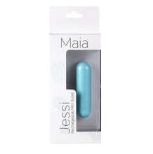Load image into Gallery viewer, Maia Jessi Blue Rechargeable Bullet