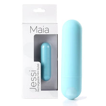 Load image into Gallery viewer, Maia Jessi Blue Rechargeable Bullet