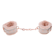 Load image into Gallery viewer, S & M Peaches N Creame Fur Handcuffs