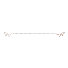 Load image into Gallery viewer, S & M Peaches N Creame Pearl Nipple Clamps