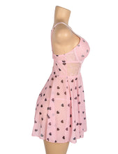 Load image into Gallery viewer, Pink Babydoll W Hearts (10-12) L