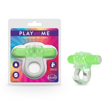 Load image into Gallery viewer, Play With Me Teaser Vibrating C-ring Green