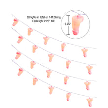 Load image into Gallery viewer, Glitterati - Penis Party String Lights