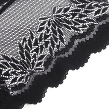Load image into Gallery viewer, Heart Black Lace Panty (12-14) Xl