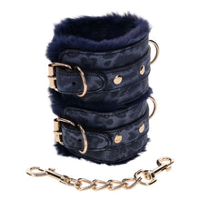 Load image into Gallery viewer, Sex & Mischief Cougar Fur Handcuffs