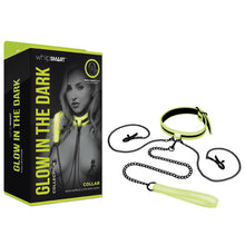 Load image into Gallery viewer, Whipsmart Glow In The Dark Collar With Nipple Clips & Leash