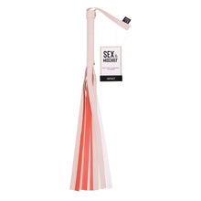 Load image into Gallery viewer, Sex & Mischief Peaches N Creame Stripe Flogger