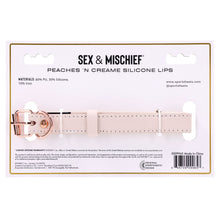 Load image into Gallery viewer, Sex & Mischief Peaches N Creame Silicone Lips