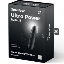 Load image into Gallery viewer, Satisfyer Ultra Power Bullet 5 Black