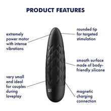 Load image into Gallery viewer, Satisfyer Ultra Power Bullet 5 Black
