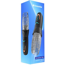 Load image into Gallery viewer, Dragon Pro - Rotating Male Masturbator Black