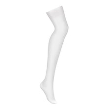 Load image into Gallery viewer, S800 Sheer Stockings White L/xl