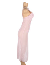 Load image into Gallery viewer, Split Thigh Butterfly Dress Pink (8) S