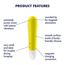 Load image into Gallery viewer, Satisfyer Ultra Power Bullet 1 Yellow