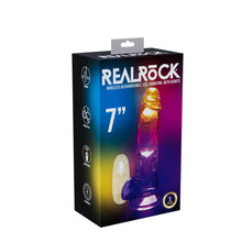Load image into Gallery viewer, Realrock 7'' Led Vibrating Dong W/balls