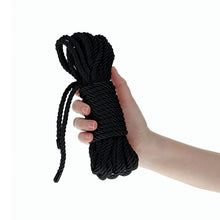 Load image into Gallery viewer, Ouch! Bondage Rope 10m Black