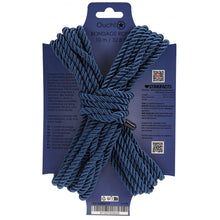Load image into Gallery viewer, Ouch! Bondage Rope 10m Navy Blue
