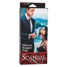 Load image into Gallery viewer, Scandal Silicone Stopper Gag
