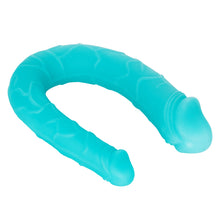 Load image into Gallery viewer, Silicone Double Dong Ac/dc Dong - Teal