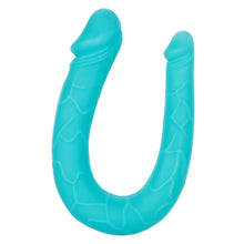Load image into Gallery viewer, Silicone Double Dong Ac/dc Dong - Teal