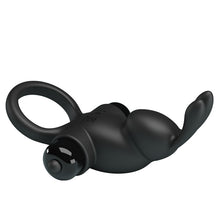 Load image into Gallery viewer, Larry Rabbit C Ring Black