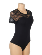 Load image into Gallery viewer, Black Lace Bodysuit (14) Xl