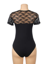 Load image into Gallery viewer, Black Lace Bodysuit (10) M