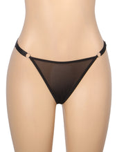 Load image into Gallery viewer, Black W/pink Ruffle Teddy (10-12) L