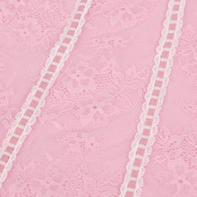 Load image into Gallery viewer, Pink W/white Ruffle Teddy (12-14) Xl