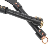 Load image into Gallery viewer, Shaped Faux Leather Slapper Paddle Gold